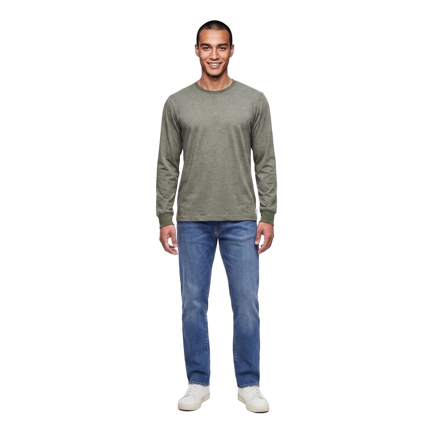 Eddie Bauer Men's Long Sleeve Crew Tee - Black - XXL