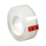 Scotch - Transparent Tape, 3/4" x 1000", 1" Core, Clear - 6/Pack