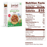 Jovial Organic Brown Rice Gluten Free Pasta, Fusilli, 24 oz.
