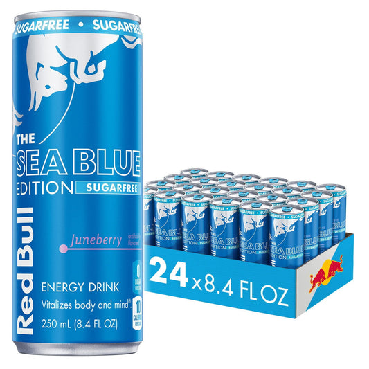 Red Bull Sugar Free Sea Blu Edition 8.4 fl. oz., 24 pk.