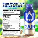 RAIN Pure Mountain Spring Water, 16 fl. oz., 24 pk.