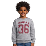 State of Mine Kids Jersey Days Crew Sweatshirt - XL