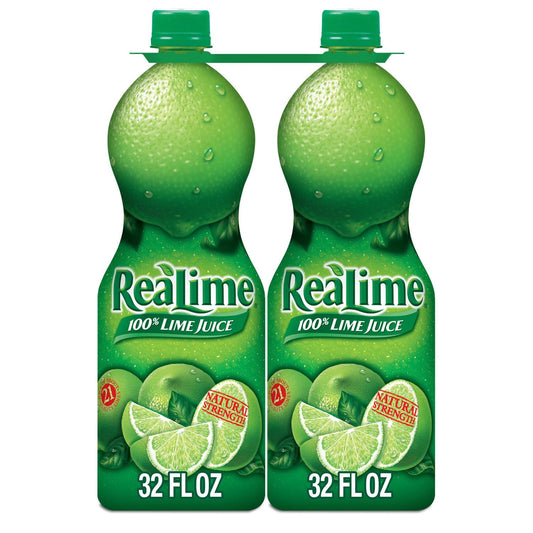 ReaLime 100% Lime Juice, 32 fl. oz., 2 pk.