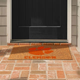 Logo Brands Clemson Tigers Doormat