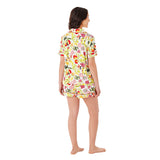 Member's Mark Women's 2-Piece Notch Collar Pajama Set - Black - XXL