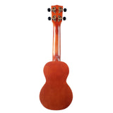 Mahalo MR1TBR Rainbow Series Soprano Ukulele, Transparent Brown