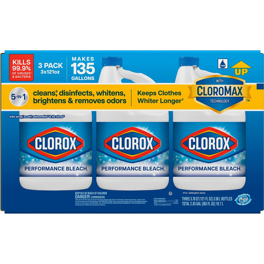 Clorox Performance Bleach – 3 Count, 363 fl. oz