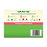 Beech-Nut Veggies and Fruities Stage 2 Baby Food Pouch, Variety Pack, 3.5 oz., 18 ct.