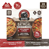 Kodiak Cakes Nuts &amp; Seeds Oatmeal, Variety Pack, 20 pk.