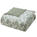 Member's Mark Microfiber Printed Quilt Sets - Teal - KING