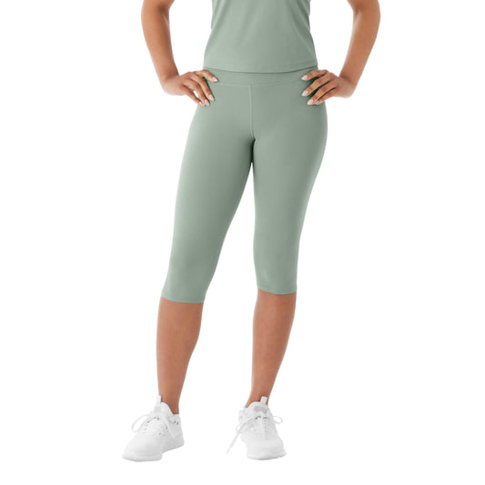 Member's Mark Women's Zen Capri Legging - Black - XXL