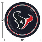 NFL Round Paper Plates, 10", 85 ct., Choose Your Team