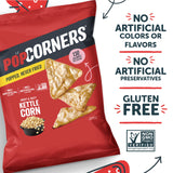 PopCorners Sweet & Salty Kettle Corn Popped-Corn Snack, 18 oz.