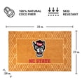 Logo Brands NC State Wolfpack Coir Outdoor Mat