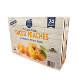 Summer Is Inside Organic Diced Peaches in Fruit Juice, 4 oz., 24 pk.