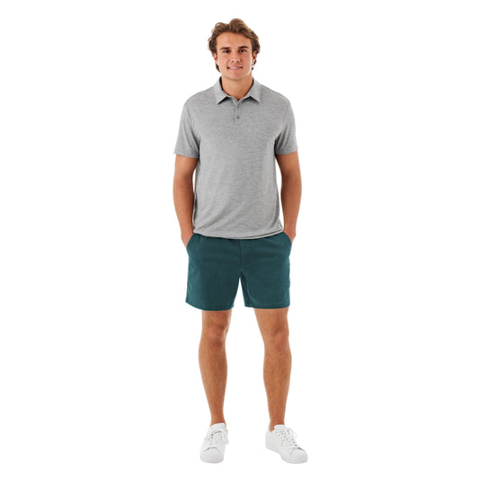 Member's Mark Men's Cotton Pull-On Shorts - Light Blue - XXL