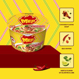 Samyang MEP Ramen Bowl, Red Pepper and Chicken & Cilantro, 6 pk.