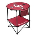 Logo Brands Oklahoma Sooners 27.6in Round Tailgate Table