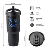 Logo Brands Indianapolis Colts Stainless Steel Tumbler Set