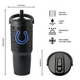 Logo Brands Indianapolis Colts Stainless Steel Tumbler Set