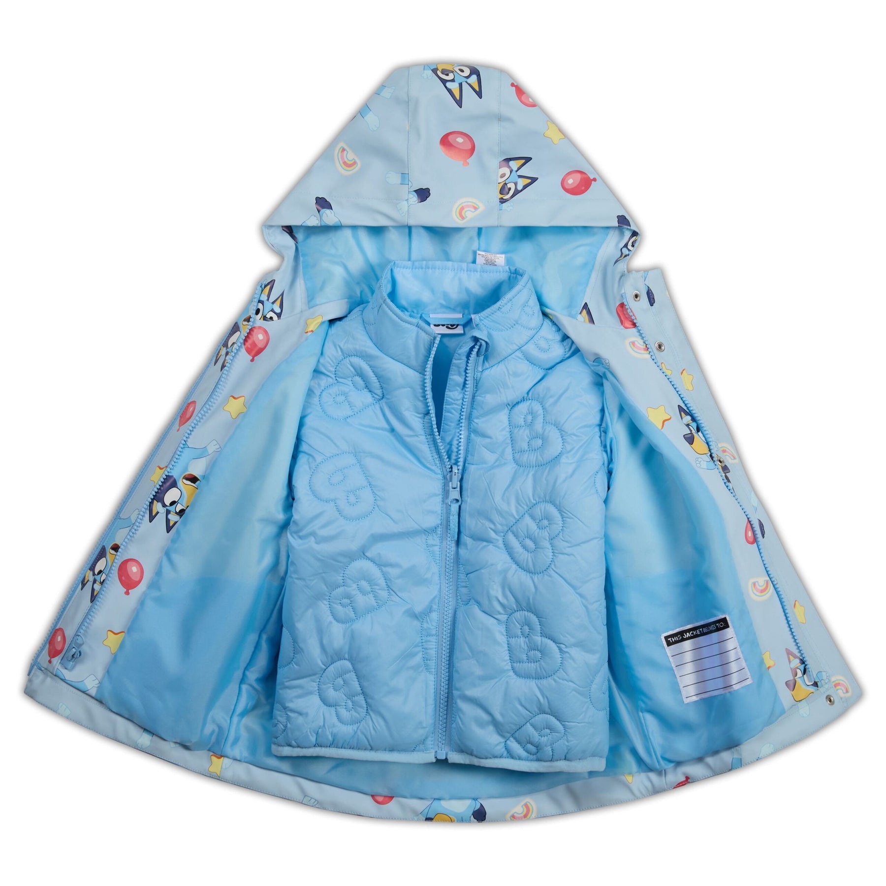 Character Toddler Girl Rain Jacket - S