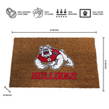 Logo Brands Fresno State Bulldogs Doormat