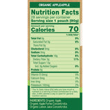 GoGo SqueeZ Organic Applesauce Pouches, Apple Apple, 3.2 oz., 28 ct.