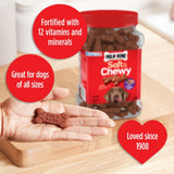 Milk-Bone Soft & Chewy Beef and Filet Mignon Dog Treats, 37 oz