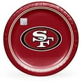 NFL Round Paper Plates, 10", 85 ct., Choose Your Team