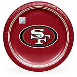 NFL Round Paper Plates, 10", 85 ct., Choose Your Team