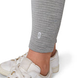 Free Country Women's Grid Fleece Base Layer Pant - Black - XXL