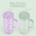 Ello Oasis 30oz Stainless Steel Tumbler with Handle, 100% Leakproof, 2-Pack