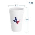 DART, Insulated Foam Hot and Cold Cup, Texas, 18 oz., 150 ct.