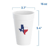 DART, Insulated Foam Hot and Cold Cup, Texas, 18 oz., 150 ct.