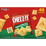 Cheez-It Baked Snack Crackers, White Cheddar, 1.5 oz., 45 pk.