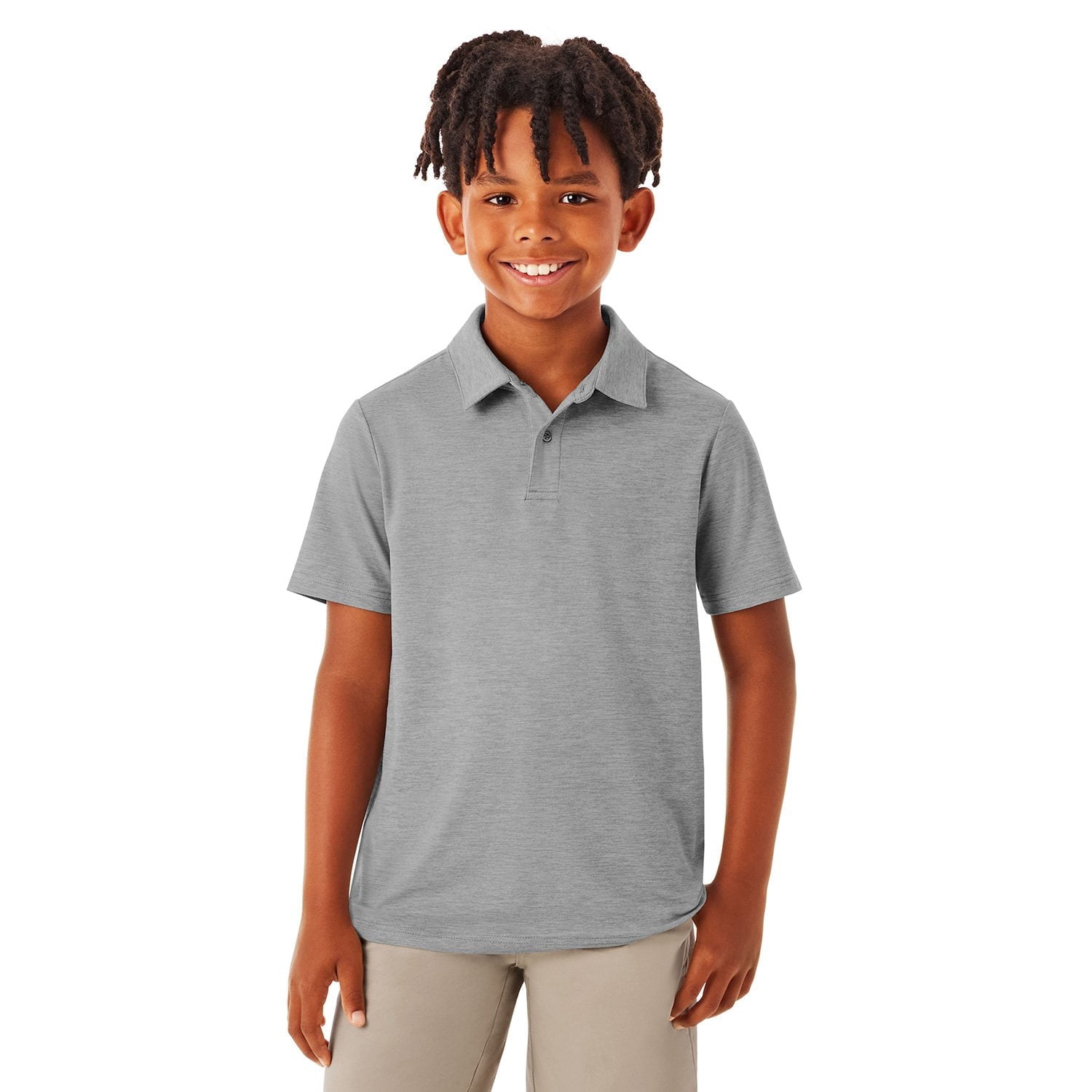 Member's Mark Boys Favorite Soft Polo - Black - XXL