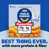 Kraft Power Mac Macaroni and Cheese Dinner, 7.25 oz., 8 pk.