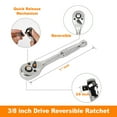 WORX 23Piece 1/4"+ 3/8"DR. Socket Set With Rotatable Rack