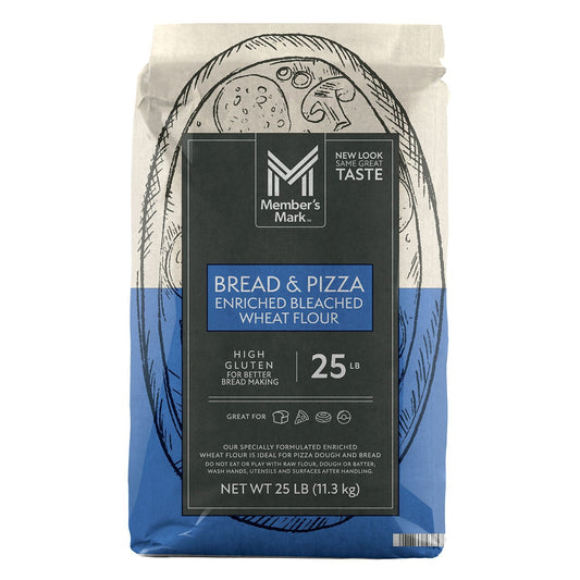 Member's Mark Bread &amp; Pizza Flour, 25 lbs.