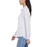 Gap Women's Linen Blend Button-Down Shirt