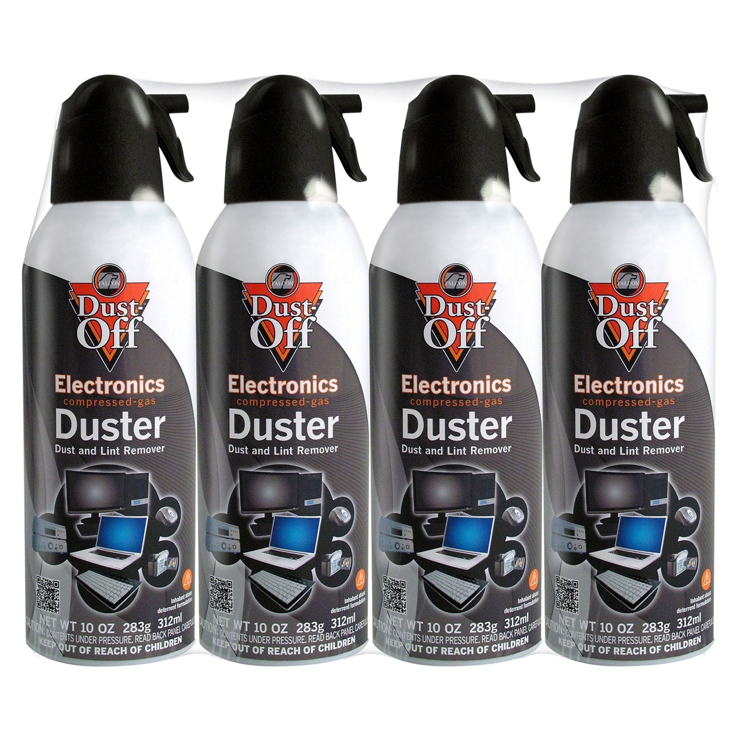 Falcon Rice Mill Falcon Dust-Off Compressed Gas Duster – 10oz, 4 Pack