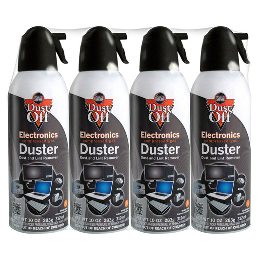Falcon Rice Mill Falcon Dust-Off Compressed Gas Duster – 10oz, 4 Pack
