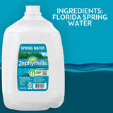 Zephyrhills 100% Natural Spring Water, 1 gal., 6 pk.