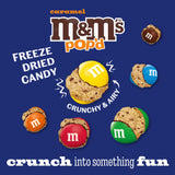 M&M'S Pop'd Caramel Chocolate Crunchy Candy, 19 oz.
