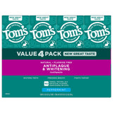 Tom's of Maine Fluoride-Free Antiplaque & Whitening Toothpaste, 4.5 oz., 4 pk.