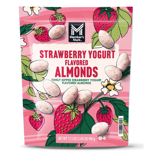 Member’s Mark Strawberry Yogurt Almonds, 17.5 oz.