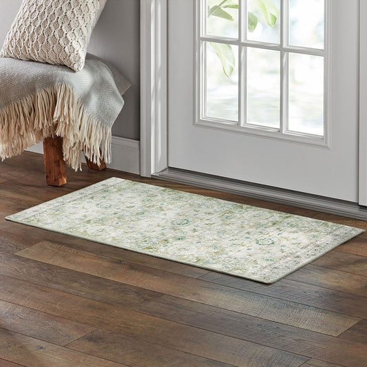 Member's Mark Everwash Washable Accent Rug, 2'x 3'7" - Green