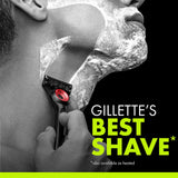 Gillette Labs NFL Kansas City Chiefs Men's Razor, Handle + 8 Cartridges