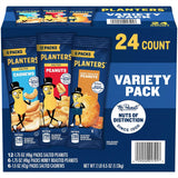 Planters Variety Pack Cashews &amp; Peanuts, 24 pk.
