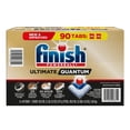 Finish Ultimate Quantum Dishwasher Pods, Dishwasher Detergent, Fresh Scent, 90 ct.